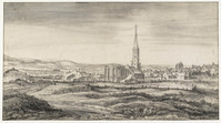 P 012
<br/>
Gezicht op Zandvoort aan Zee
<br/>
<em>Waterloo, Anthonie, (1609-1690)</em>